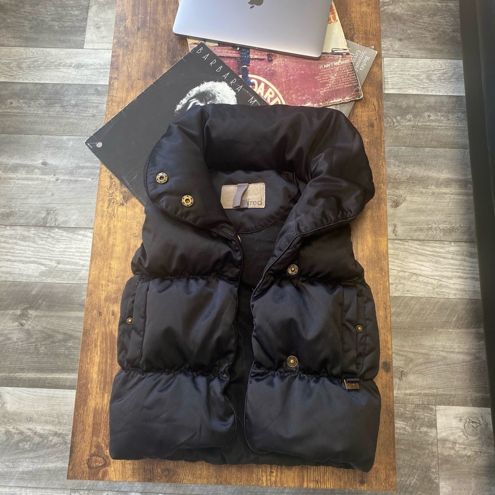Wilfred Down Puffer-Vest Black SZ-XS EUC
